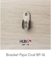 BRACKET PIPA OVAL BP-16