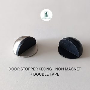 Door Stopper 1/2 Lingkaran ( Keong ) Stainless Steel - Non Magnet